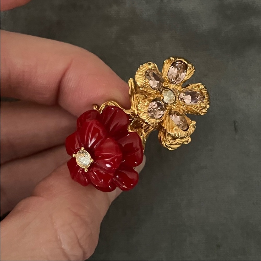 Alexander McQueen Flower Ring - Picture 9 of 16